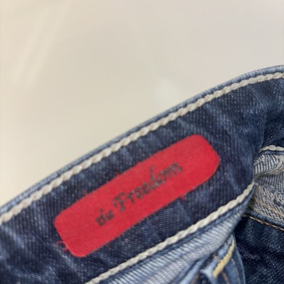 Pilcro Blue Flare & Wide Leg Jeans - Picture 4 of 15